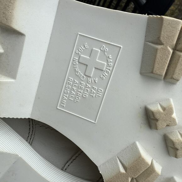 Dr. Martens Zuma II Women's 6 Ankle Lace-Up Strap White Zuma II UK 4 EU 37 - Picture 10 of 16